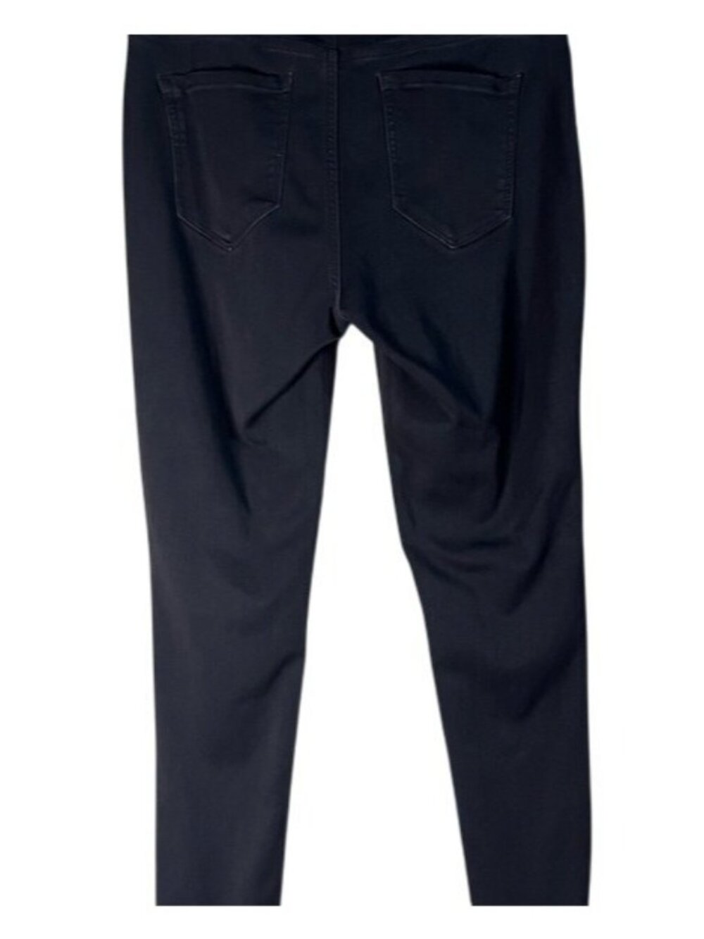 Nine West Black Stretchy Skinny Slimmed Crop Mid Rise Coin Pocket Pants Jeans 10 - Picture 5 of 15